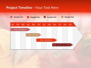 Isolated Delicacy Lunch PowerPoint Template