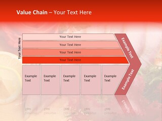 Isolated Delicacy Lunch PowerPoint Template