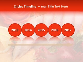 Isolated Delicacy Lunch PowerPoint Template