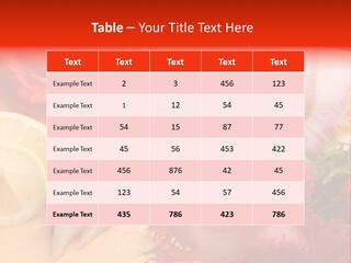 Isolated Delicacy Lunch PowerPoint Template