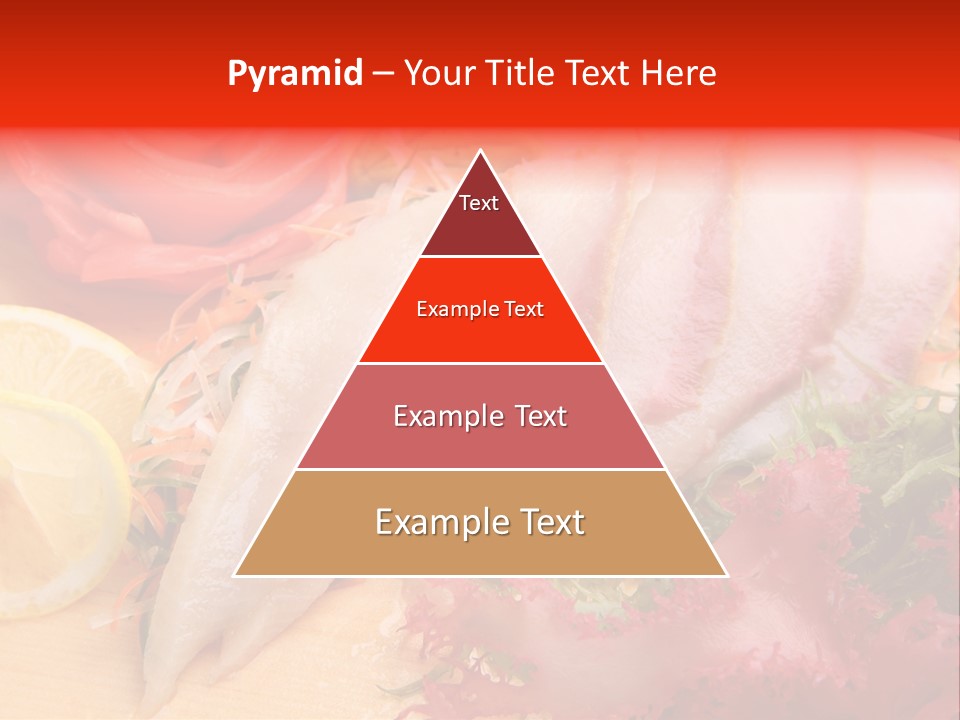 Isolated Delicacy Lunch PowerPoint Template