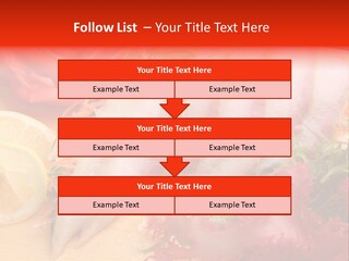 Isolated Delicacy Lunch PowerPoint Template