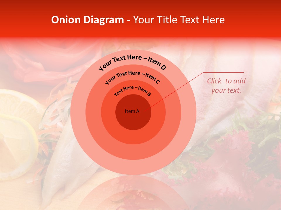 Isolated Delicacy Lunch PowerPoint Template