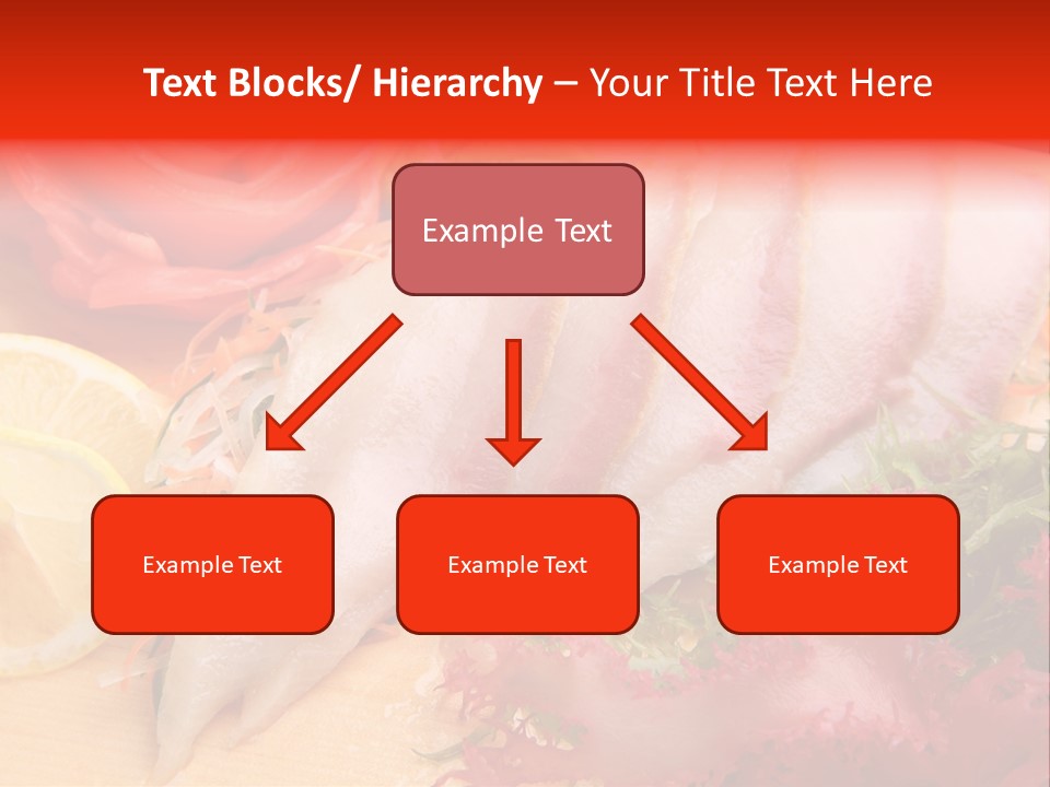 Isolated Delicacy Lunch PowerPoint Template
