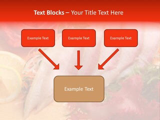 Isolated Delicacy Lunch PowerPoint Template