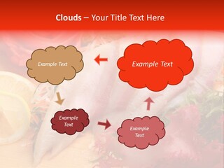 Isolated Delicacy Lunch PowerPoint Template