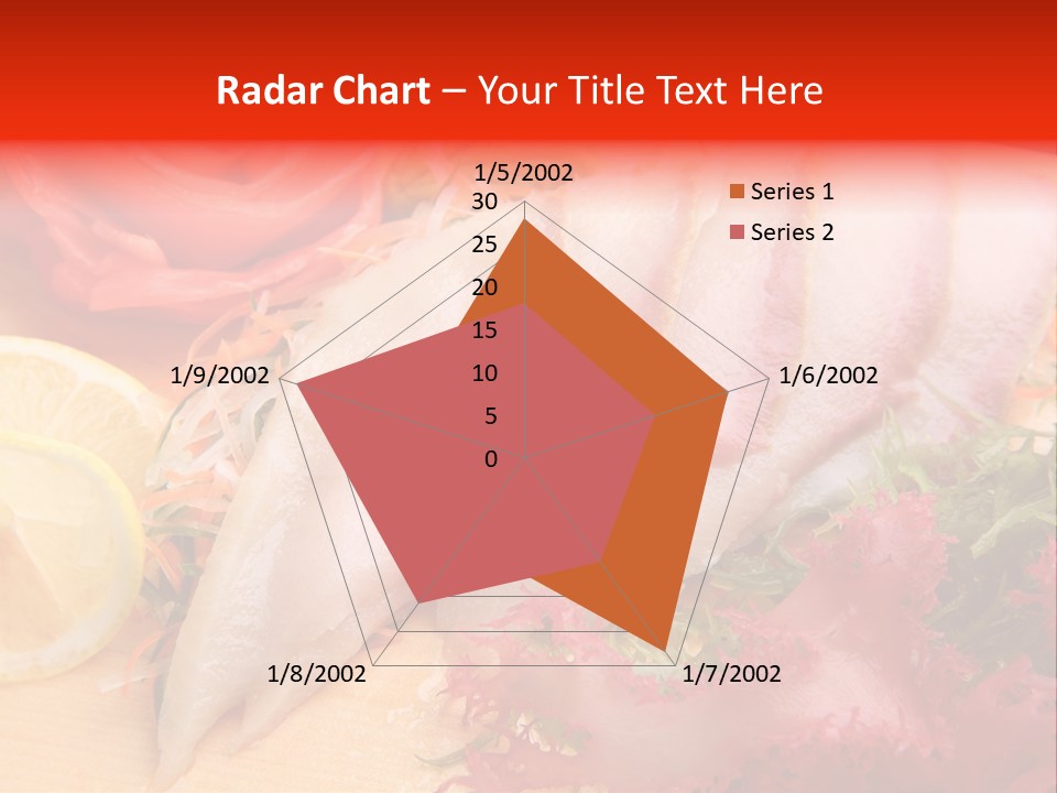 Isolated Delicacy Lunch PowerPoint Template
