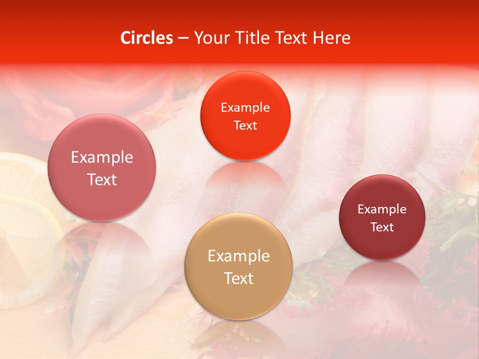 Isolated Delicacy Lunch PowerPoint Template