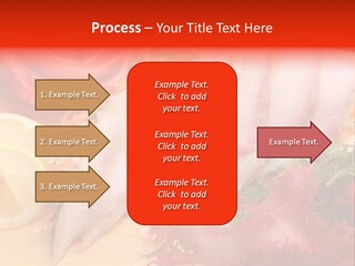 Isolated Delicacy Lunch PowerPoint Template