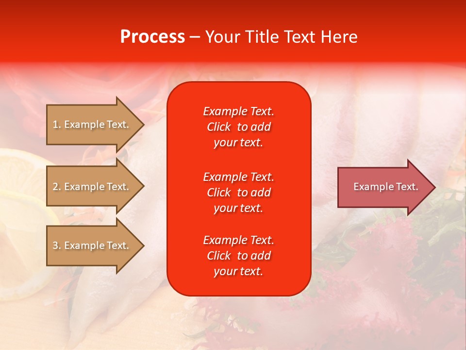 Isolated Delicacy Lunch PowerPoint Template