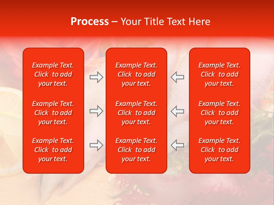 Isolated Delicacy Lunch PowerPoint Template