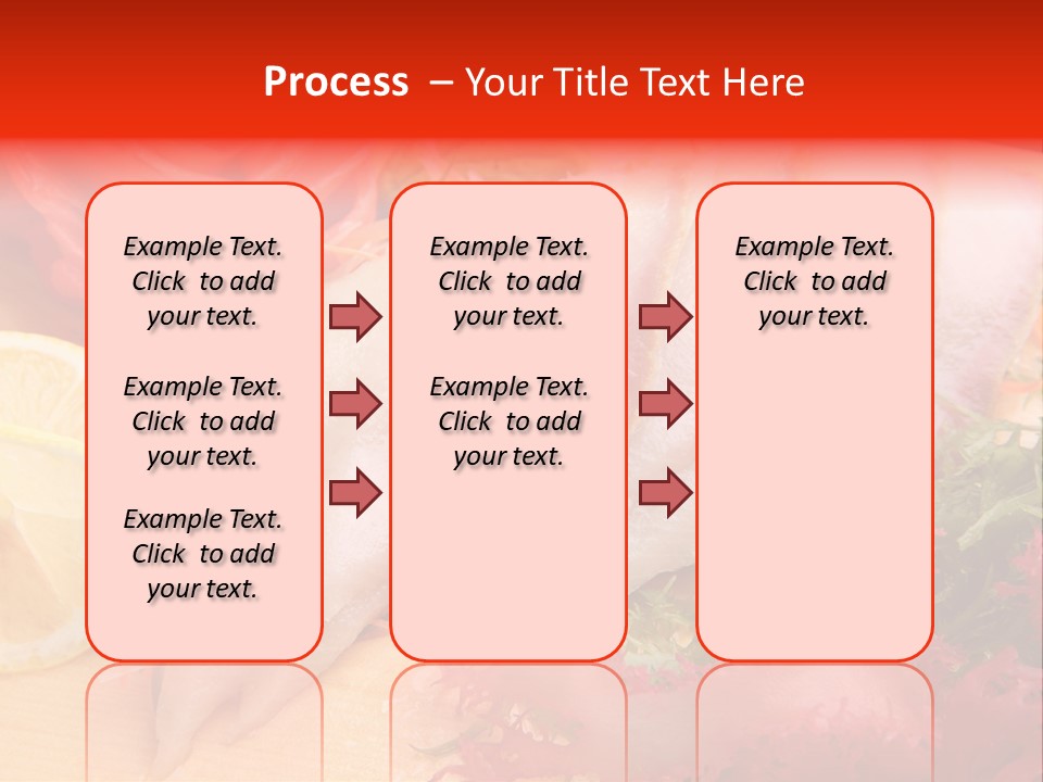 Isolated Delicacy Lunch PowerPoint Template