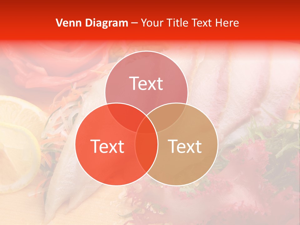 Isolated Delicacy Lunch PowerPoint Template