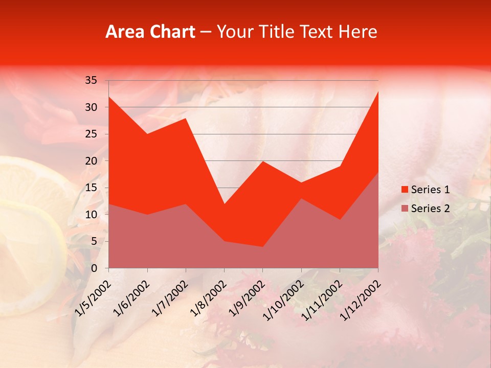 Isolated Delicacy Lunch PowerPoint Template
