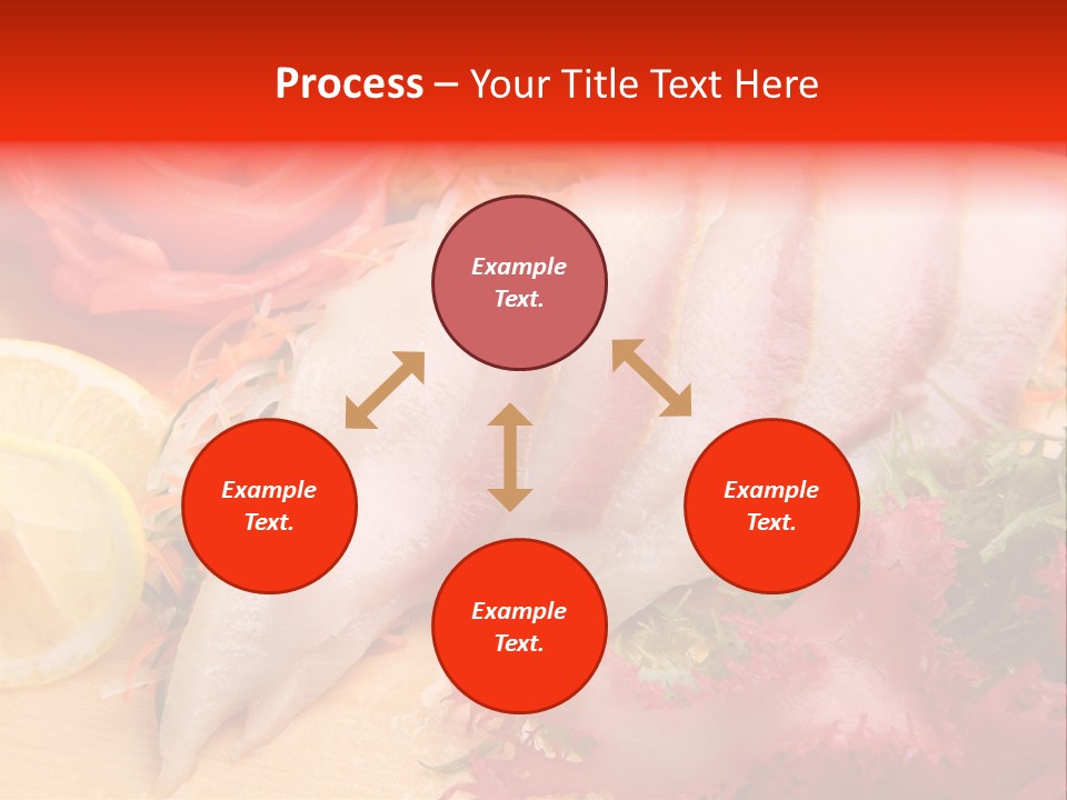 Isolated Delicacy Lunch PowerPoint Template