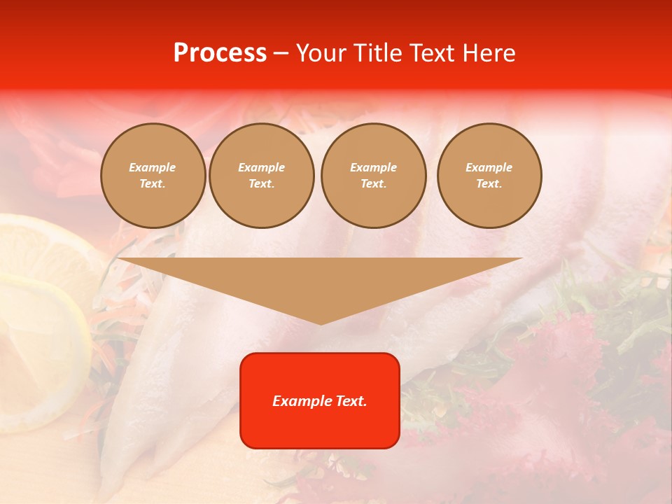 Isolated Delicacy Lunch PowerPoint Template