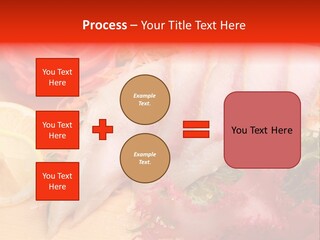 Isolated Delicacy Lunch PowerPoint Template