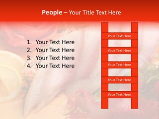 Isolated Delicacy Lunch PowerPoint Template