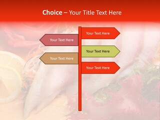 Isolated Delicacy Lunch PowerPoint Template