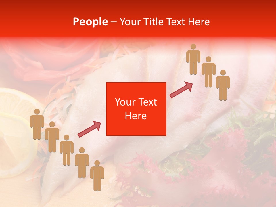 Isolated Delicacy Lunch PowerPoint Template