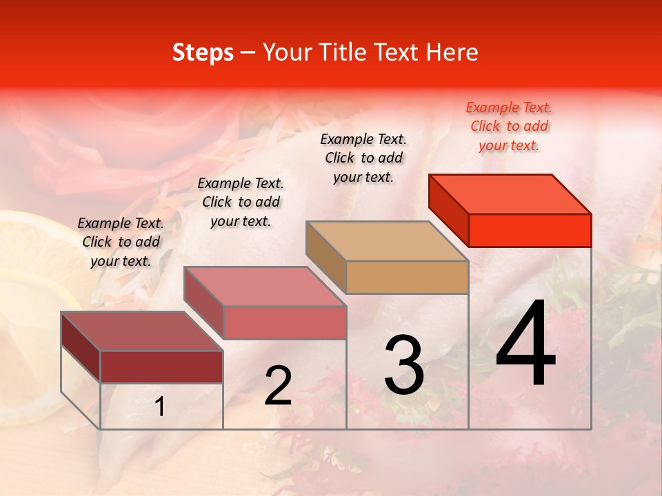 Isolated Delicacy Lunch PowerPoint Template