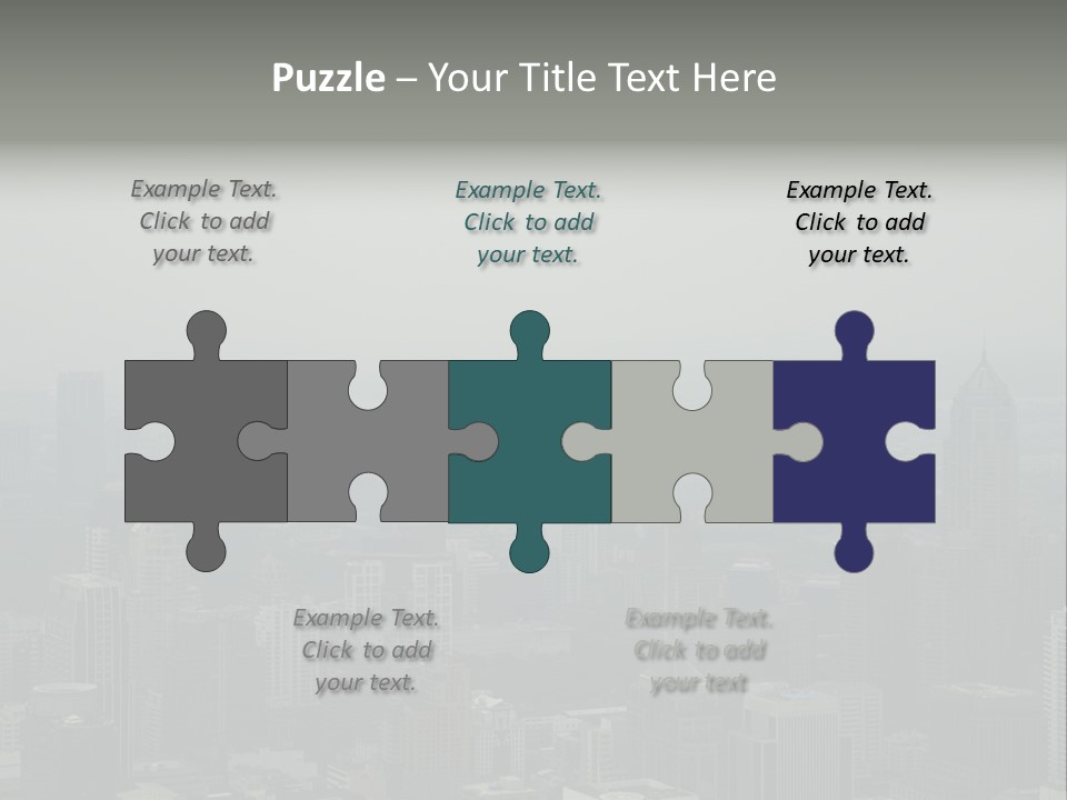 Sky Smog Tall PowerPoint Template