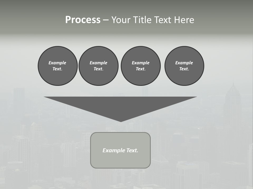 Sky Smog Tall PowerPoint Template