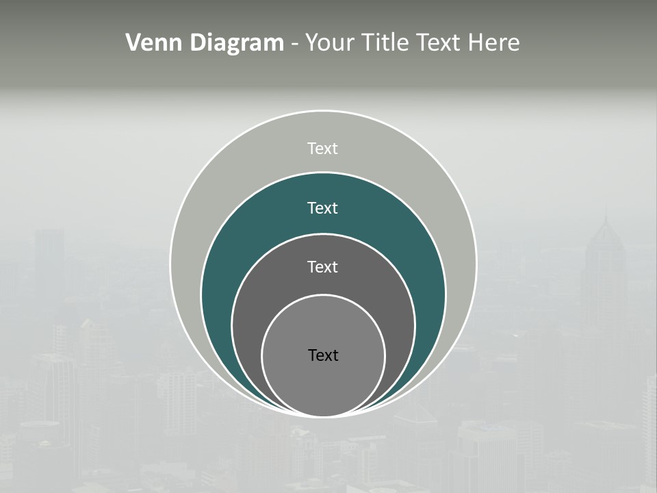 Sky Smog Tall PowerPoint Template