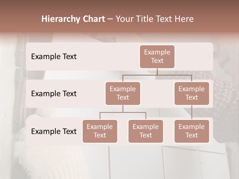 Working Construction Worker Wall PowerPoint Template