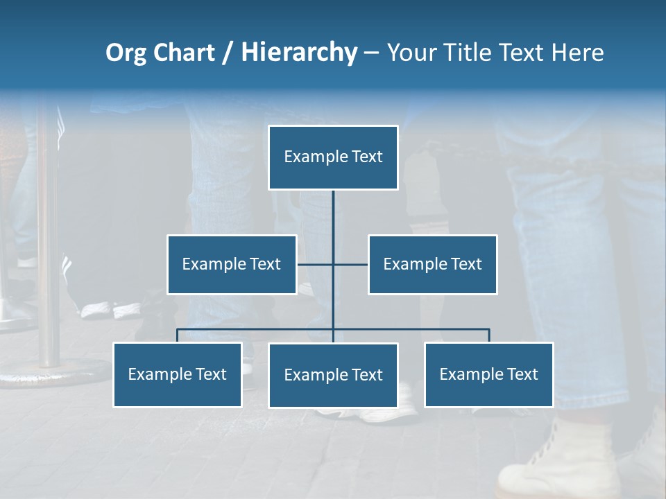 Casual Leg Lineup PowerPoint Template
