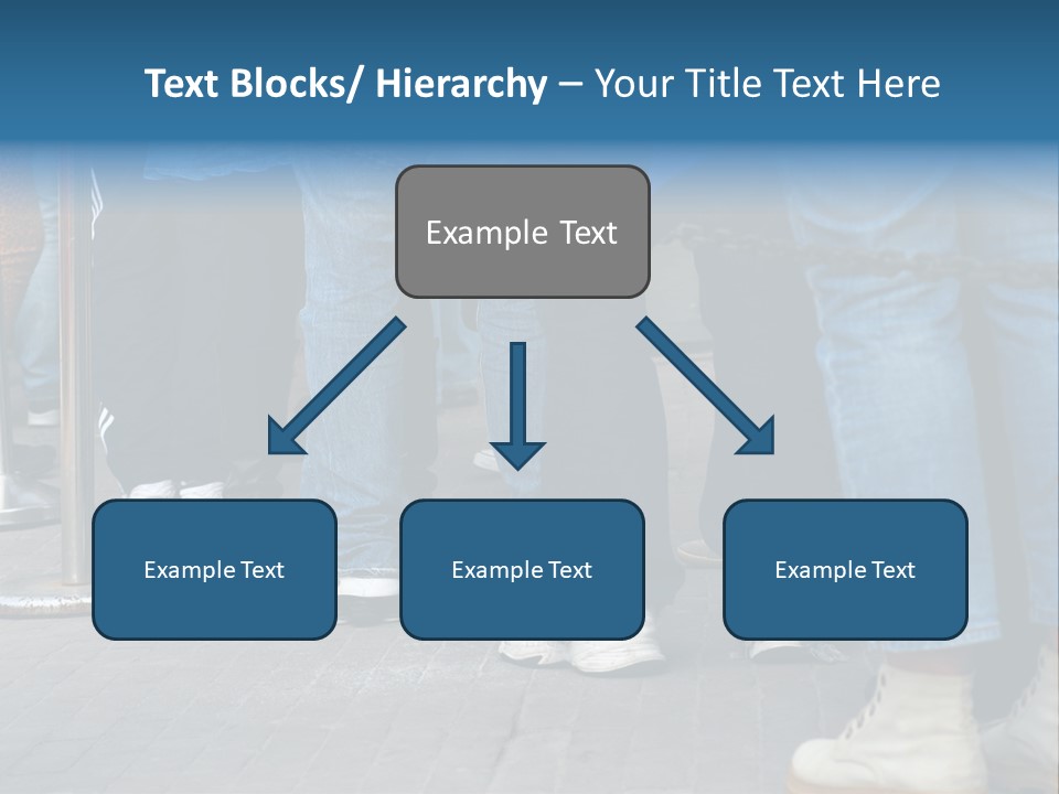 Casual Leg Lineup PowerPoint Template