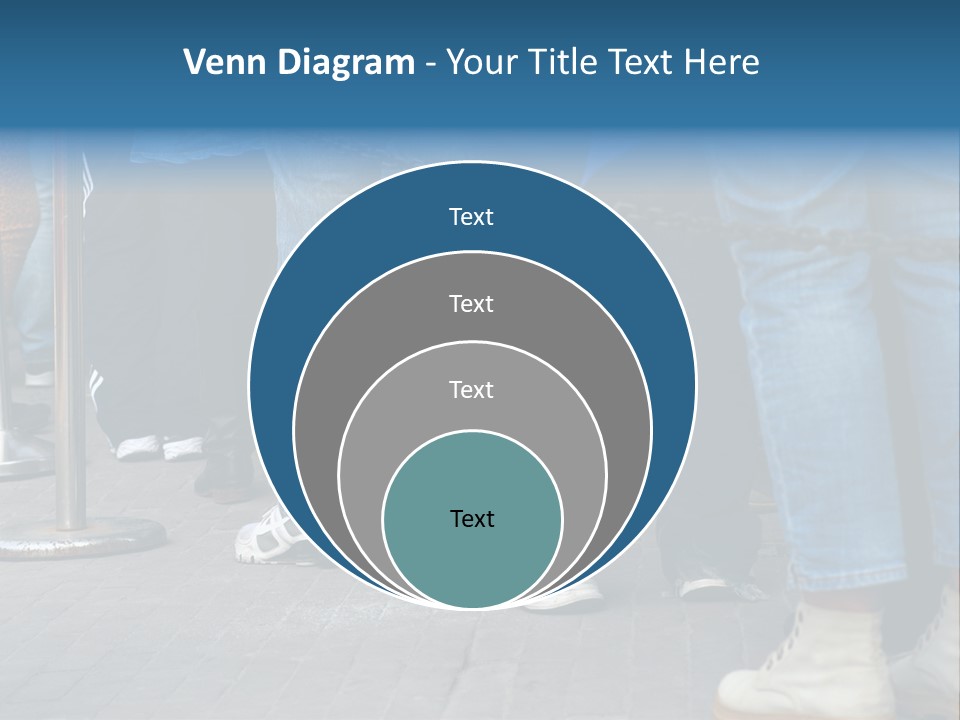 Casual Leg Lineup PowerPoint Template