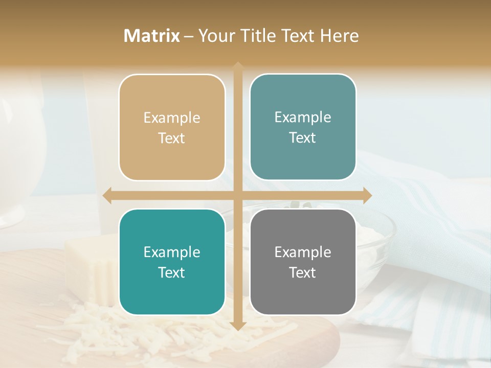 Swiss Cheese Drink Nutrition PowerPoint Template