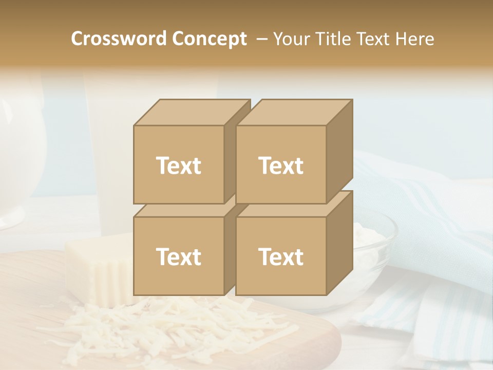 Swiss Cheese Drink Nutrition PowerPoint Template
