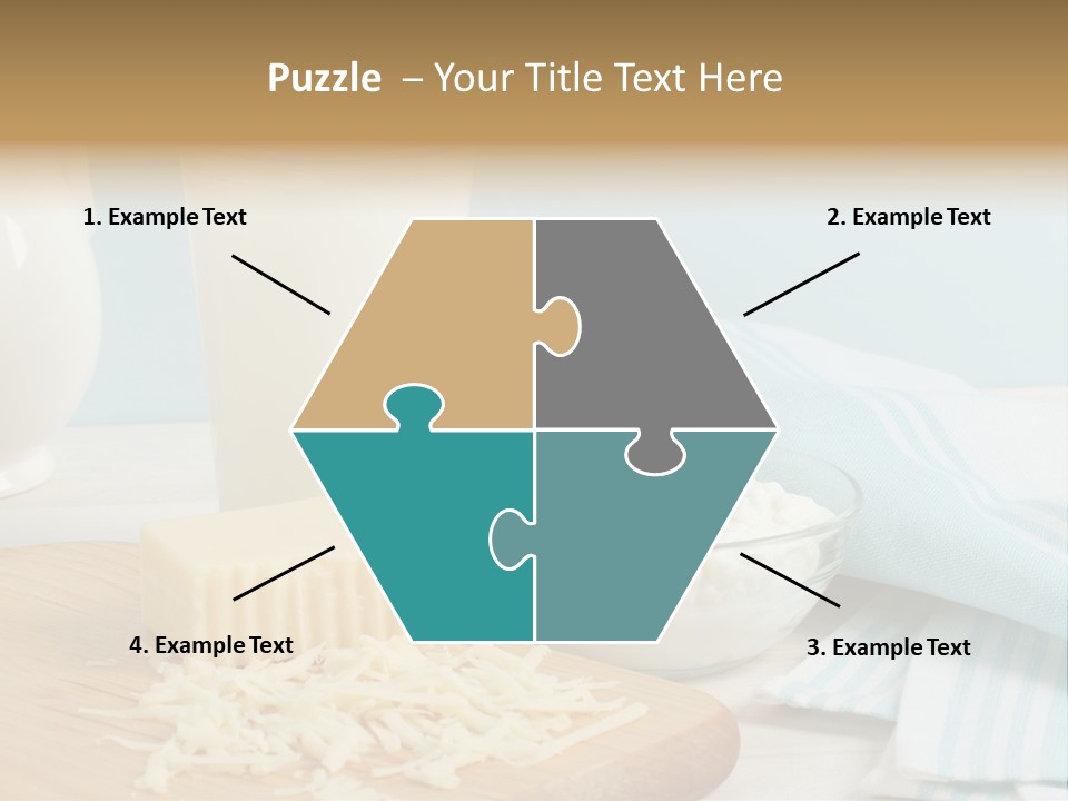 Swiss Cheese Drink Nutrition PowerPoint Template