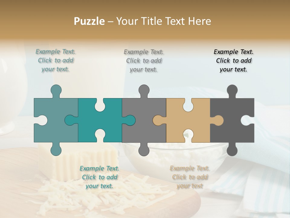 Swiss Cheese Drink Nutrition PowerPoint Template