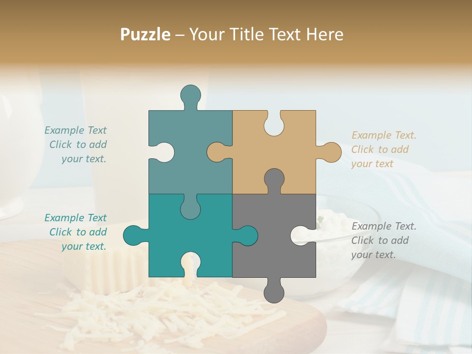 Swiss Cheese Drink Nutrition PowerPoint Template
