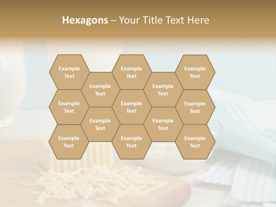 Swiss Cheese Drink Nutrition PowerPoint Template