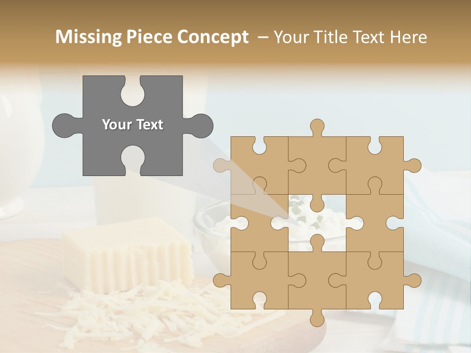 Swiss Cheese Drink Nutrition PowerPoint Template