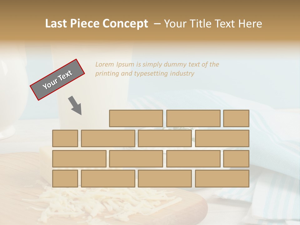Swiss Cheese Drink Nutrition PowerPoint Template