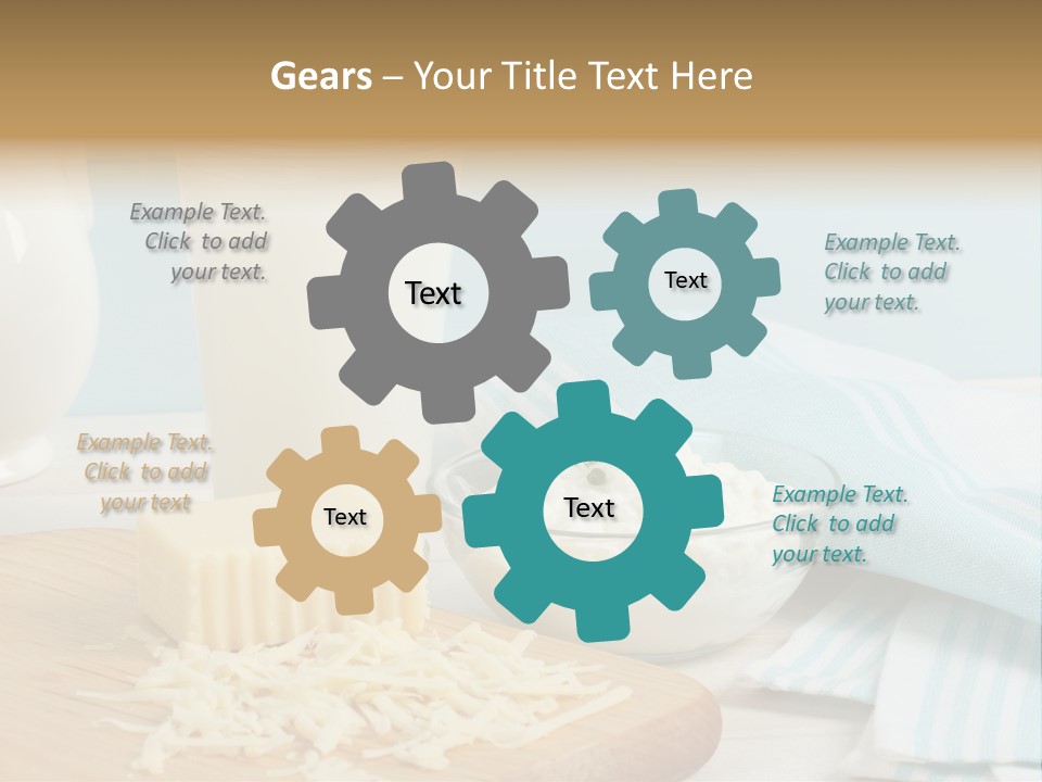 Swiss Cheese Drink Nutrition PowerPoint Template