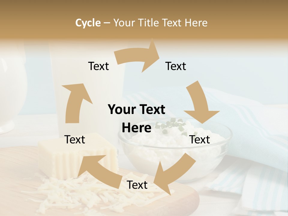 Swiss Cheese Drink Nutrition PowerPoint Template