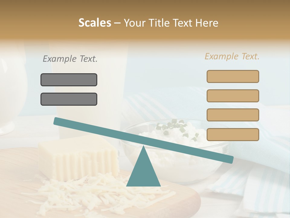 Swiss Cheese Drink Nutrition PowerPoint Template