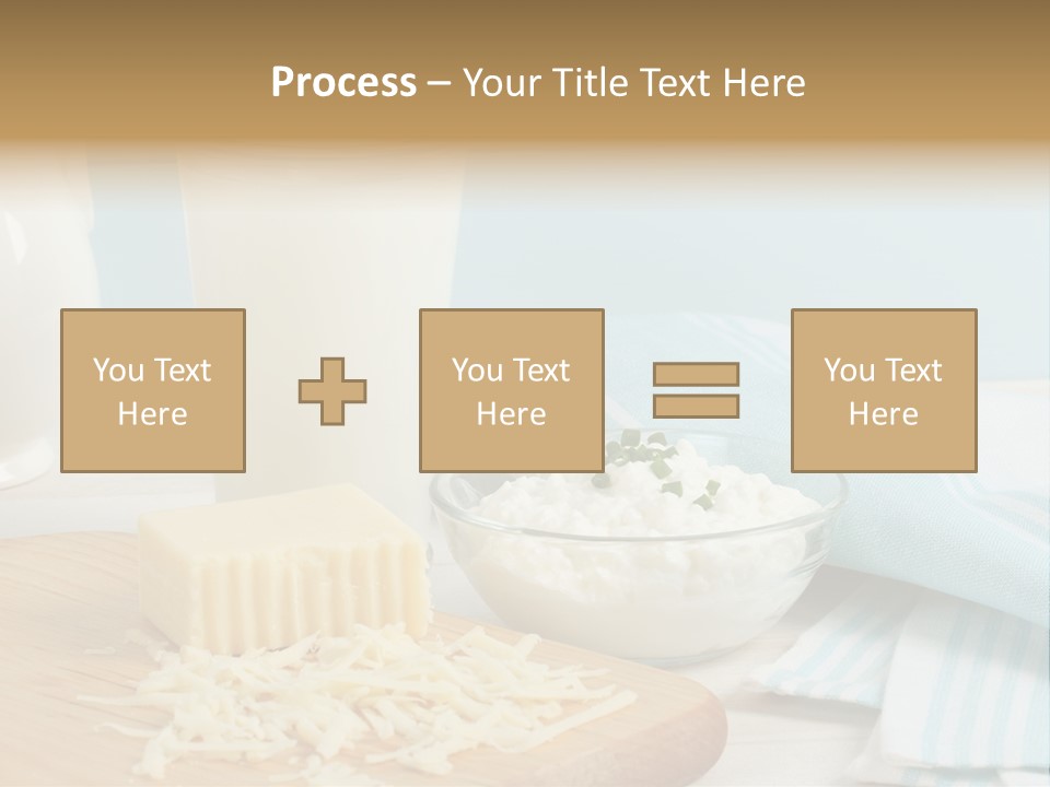 Swiss Cheese Drink Nutrition PowerPoint Template