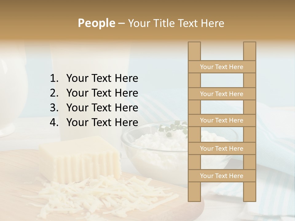 Swiss Cheese Drink Nutrition PowerPoint Template