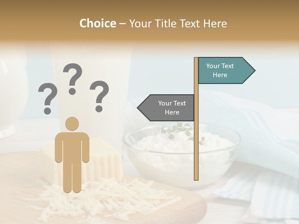 Swiss Cheese Drink Nutrition PowerPoint Template