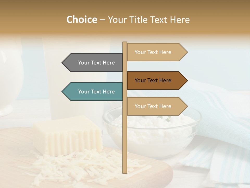 Swiss Cheese Drink Nutrition PowerPoint Template