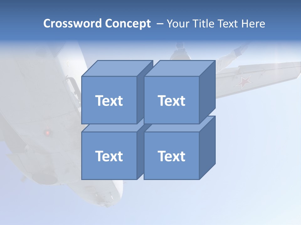 Paratrooper Parachute Air PowerPoint Template