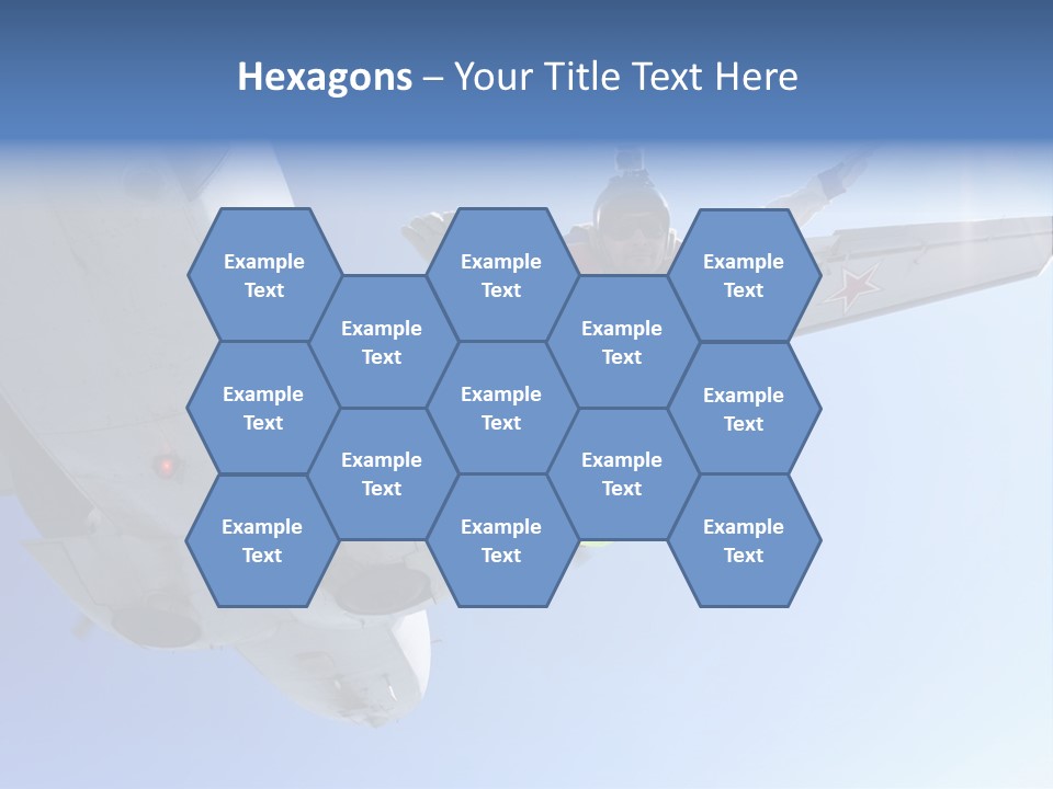 Paratrooper Parachute Air PowerPoint Template