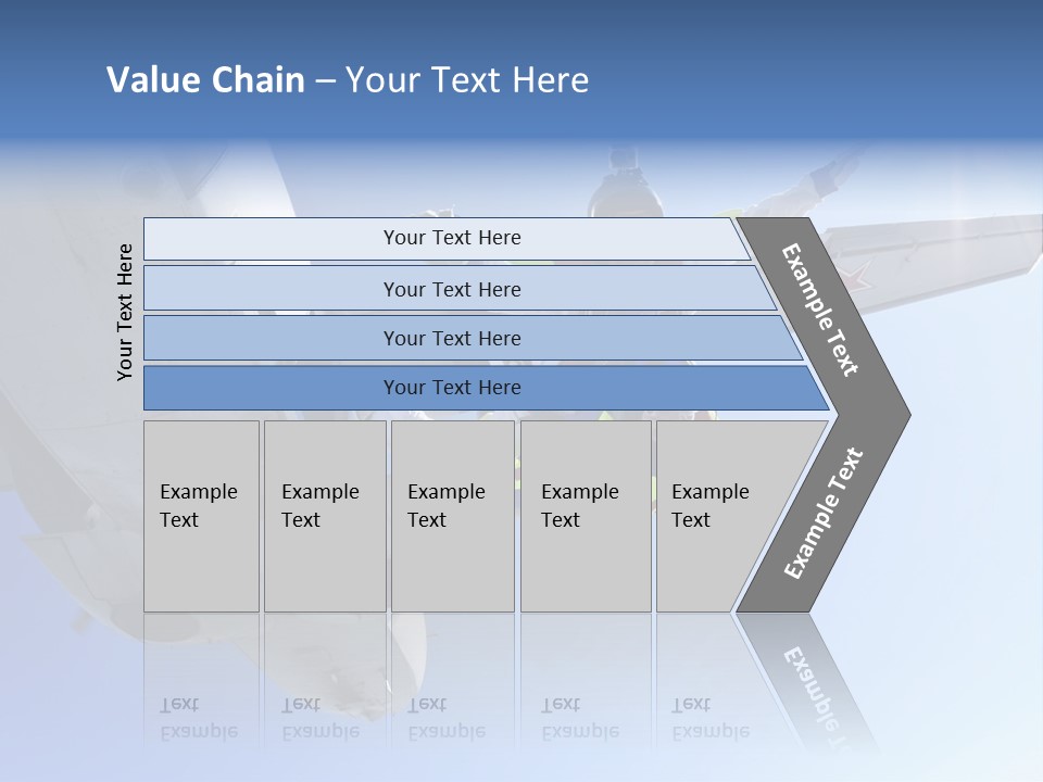 Paratrooper Parachute Air PowerPoint Template